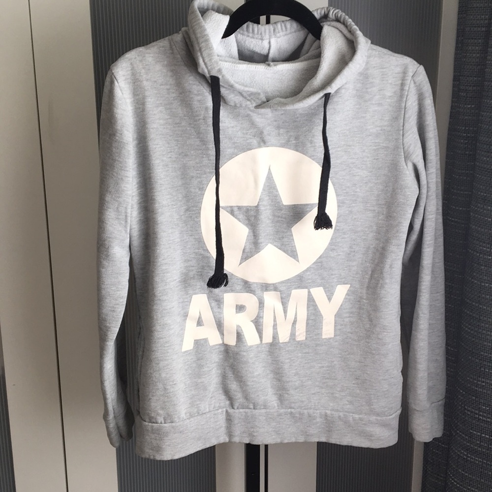 Grey hoodie